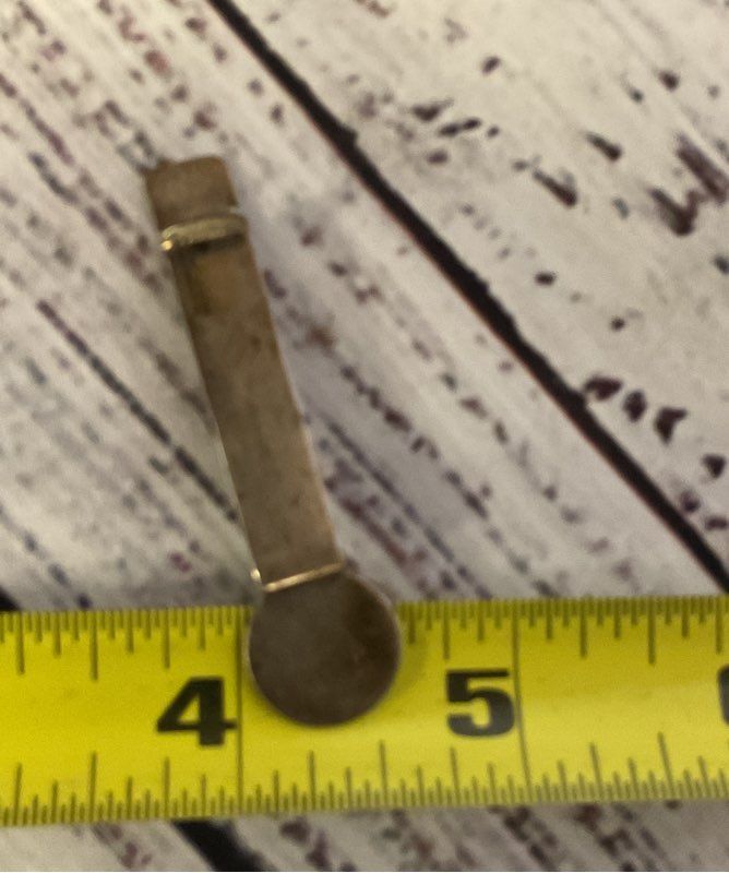 LEONORE DOSKOW 1981 Sterling Silver Money Clip 2"