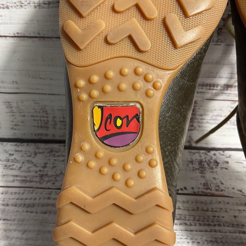 Jeon Brown Leopard Print Sneaker Bowling Shoe Women's Size 5