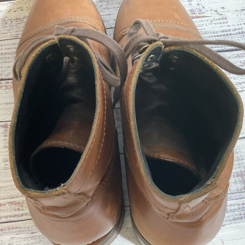 THURSDAY Boot Co. The Captain Men's Brown Leather Boots- SZ 8.5