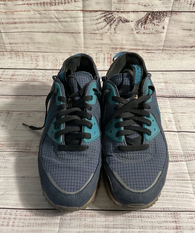 Nike Air Max 90 Terrascape Men's 9 Shoes Obsidian Blue DH4677-400 AM90 Sneakers