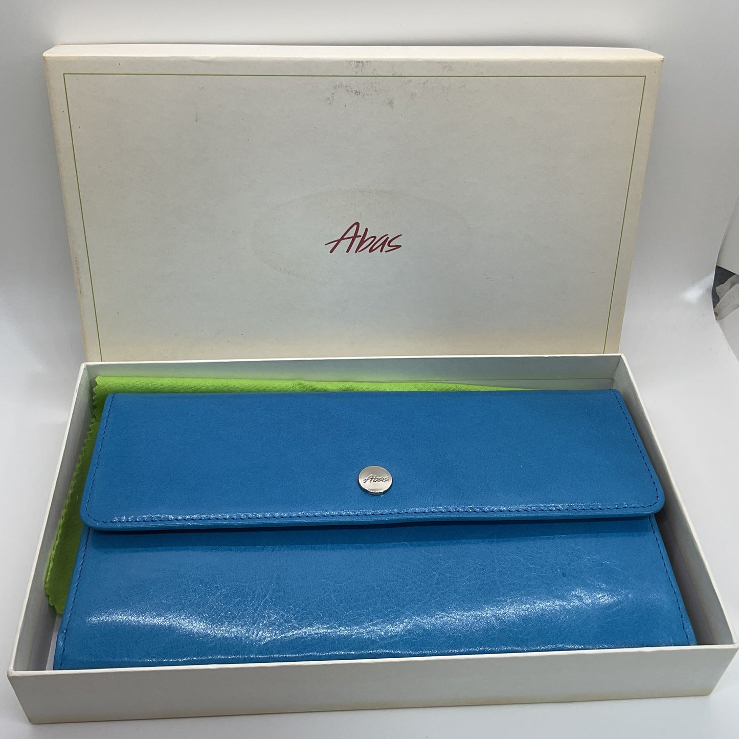 NWB ABAS Blue/Orange Receipt Credit Card Wallet