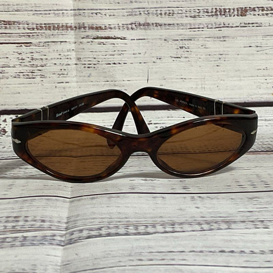PERSOL 2544-S Unisex Brown Tortoise Sunglasses- 53[ ]17 135 (FRAMES ONLY)