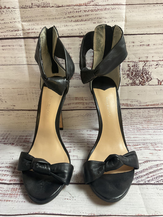 Tony Bianco Black Open Heel Women 8.5