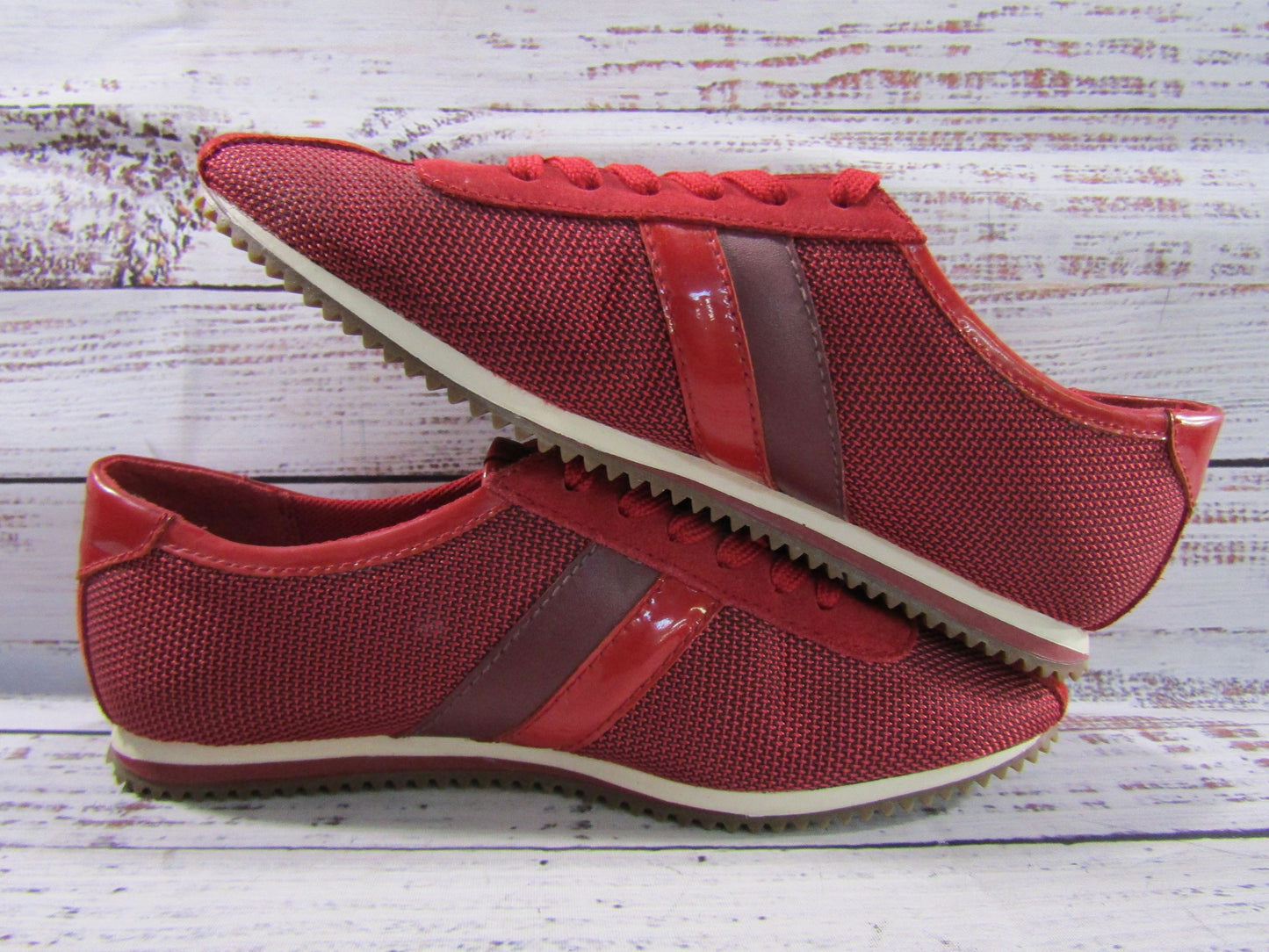 Coach Ivy Women's Red Fashion Sneakers Size 5