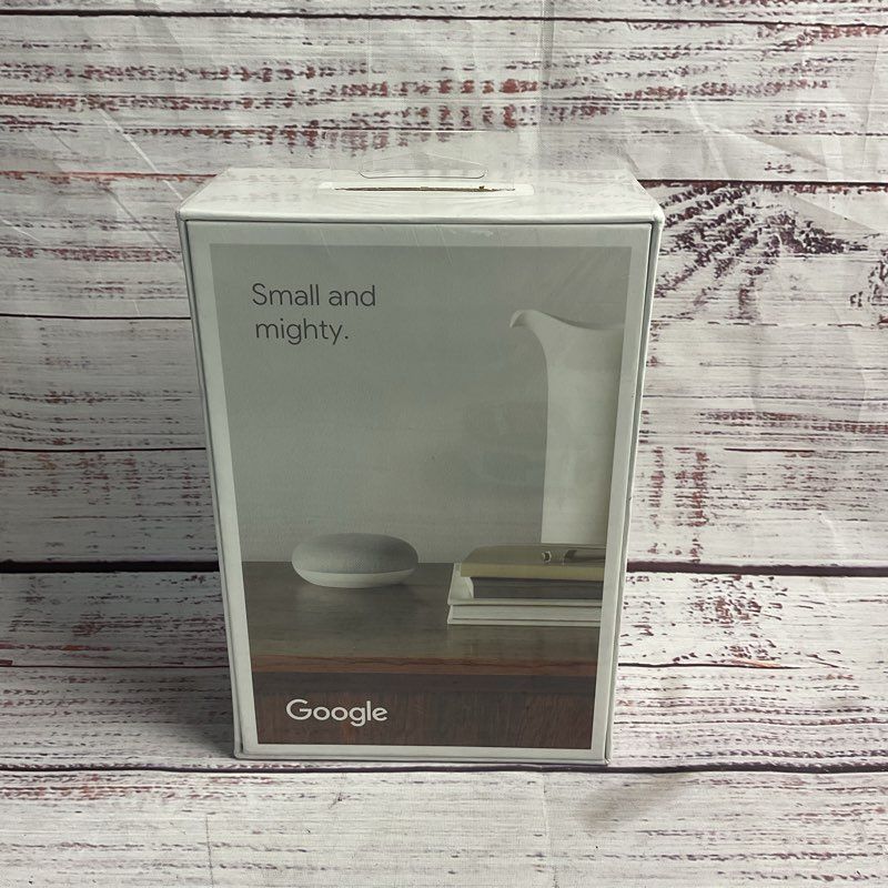 Google Nest Mini 2nd Generation Chalk White Smart Speaker