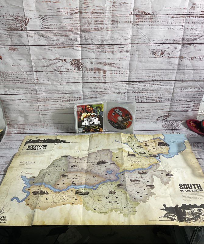 Red Dead Redemption - Game of the Year Edition PlayStation 3 Complete W/ MAP