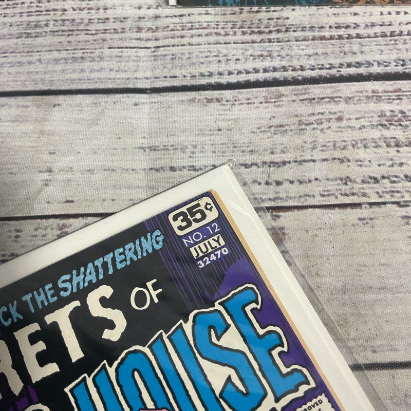 Lot of 2 VTG. 1979 Secrets Of Haunted House #12 #15 Dc Comics Horror Ungraded
