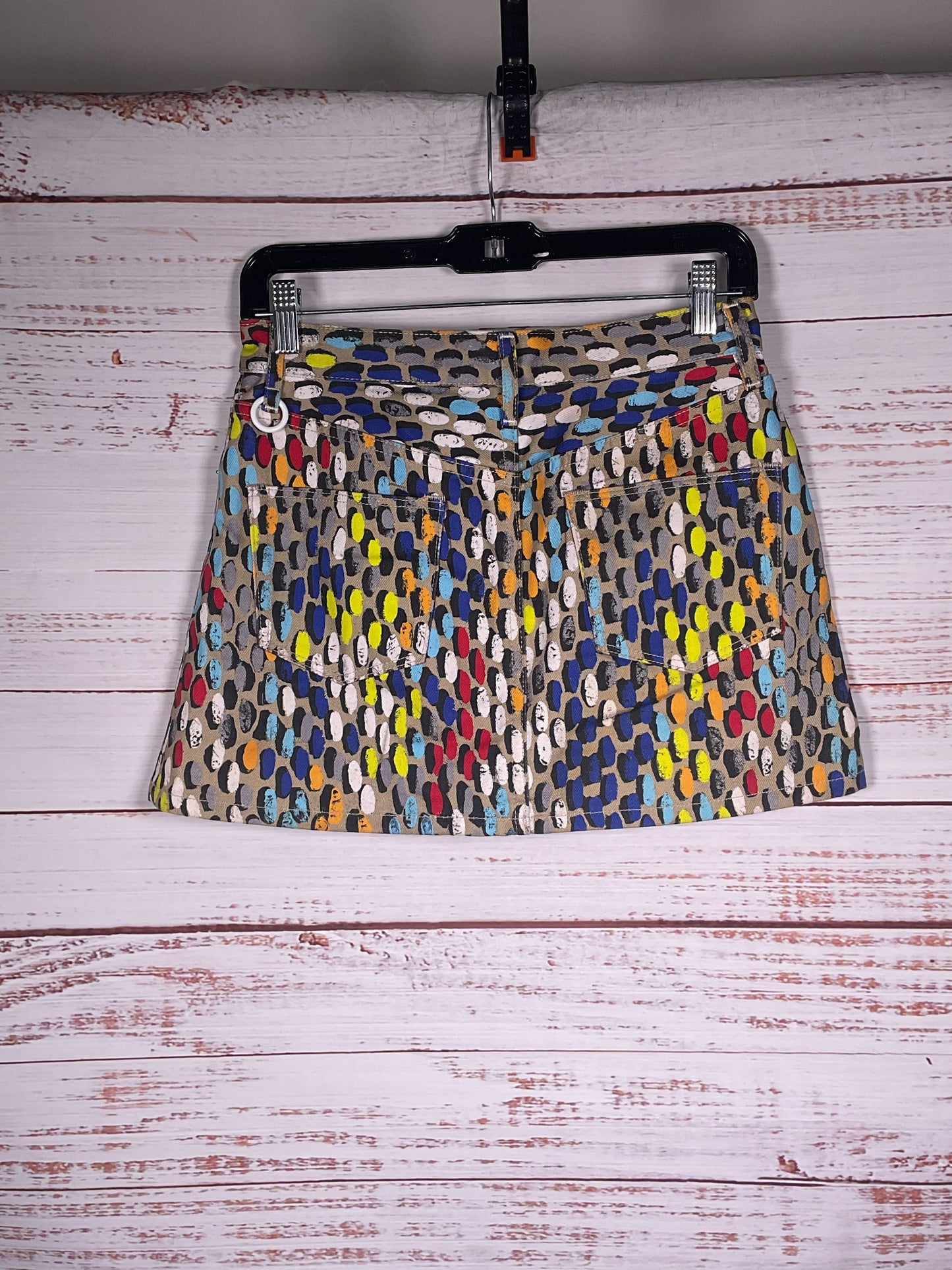 Simon Miller Multicolor Dots Short Skirt - Size 26