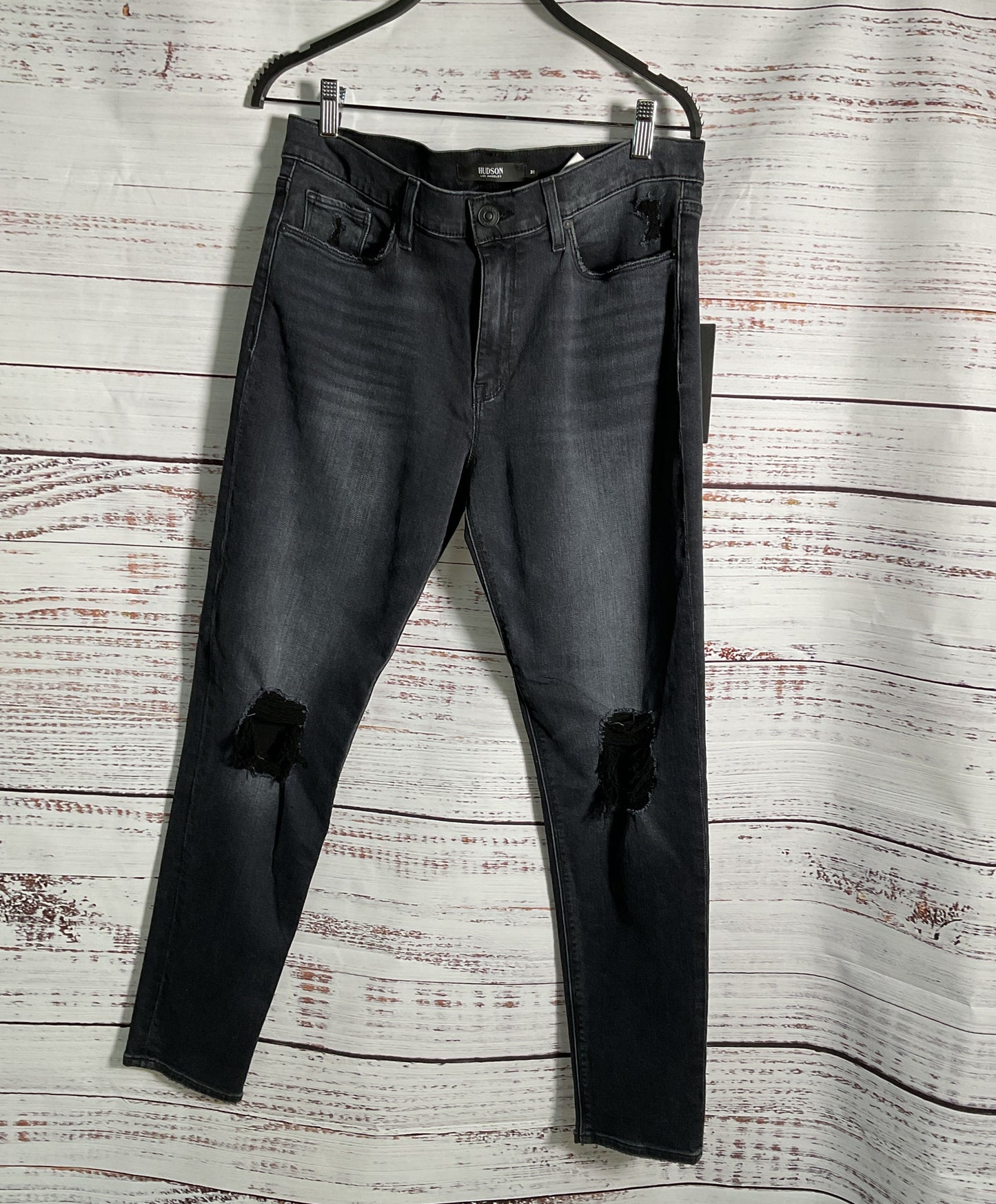 NWT Women's Hudson Nico Black skinny jeans Size 31