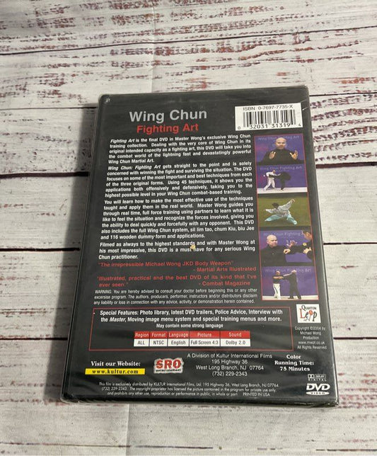 New Sealed Wing Chun: Fighting Art Dvd