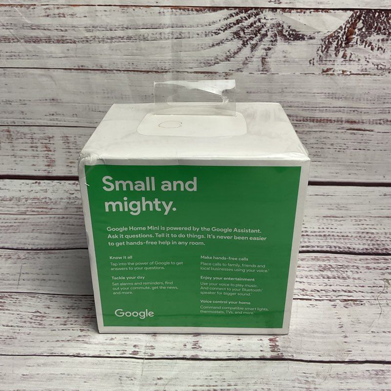 Google Home Mini 1st Gen Charcoal GA00216 Bluetooth Smart Speaker