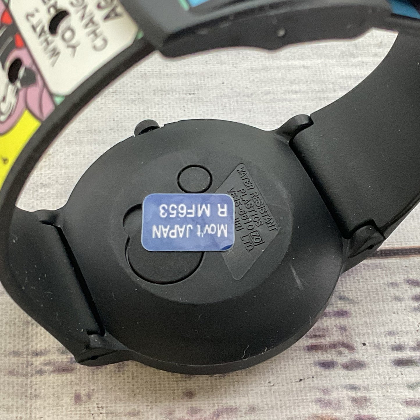 VTG. 1980's LORUS Mickey & Minnie Mouse Comic Cartoon Watch- NEEDS BATTERY