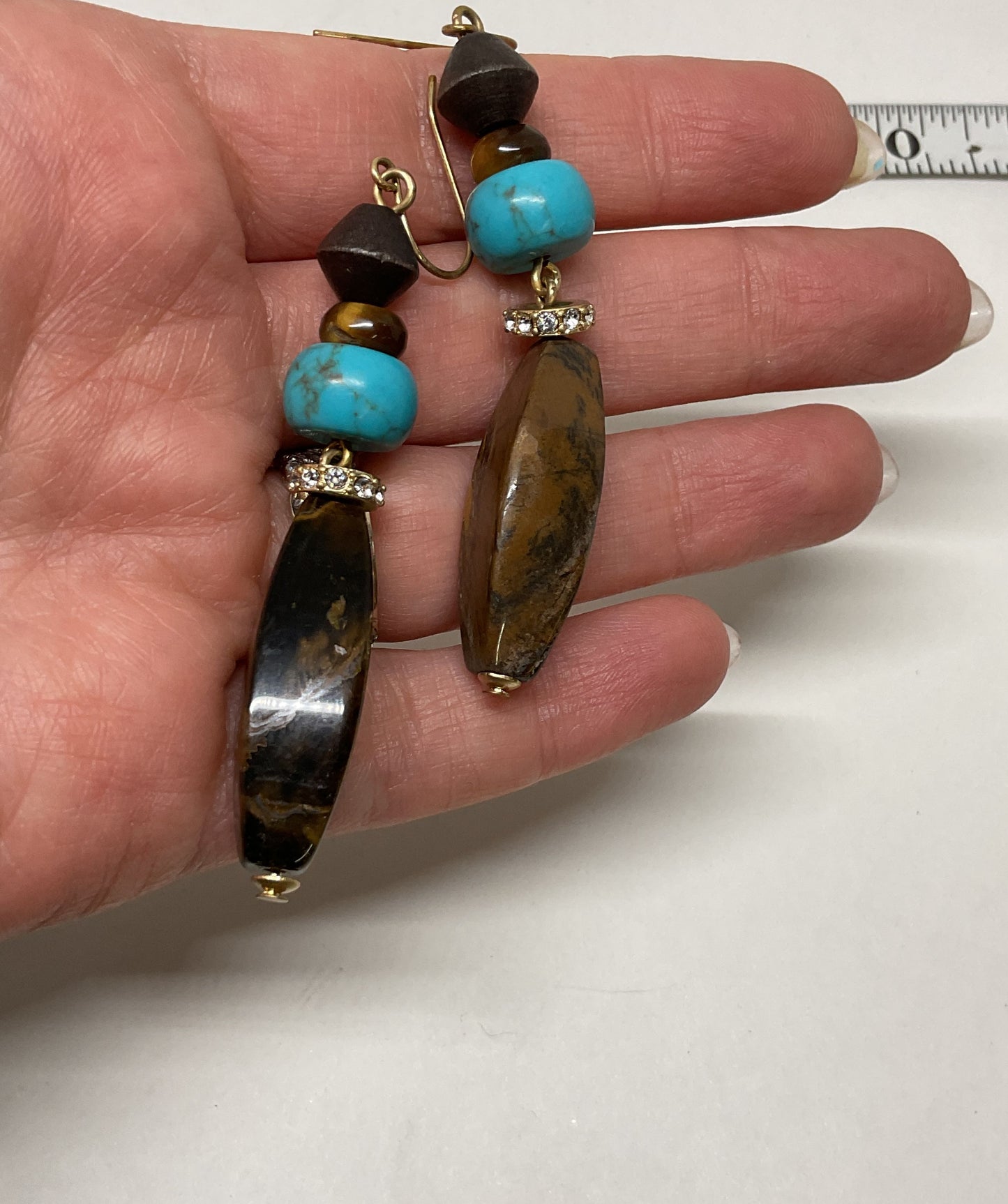 Lauren Ralph Lauren Signature Collection Semi Precious Drop Earrings