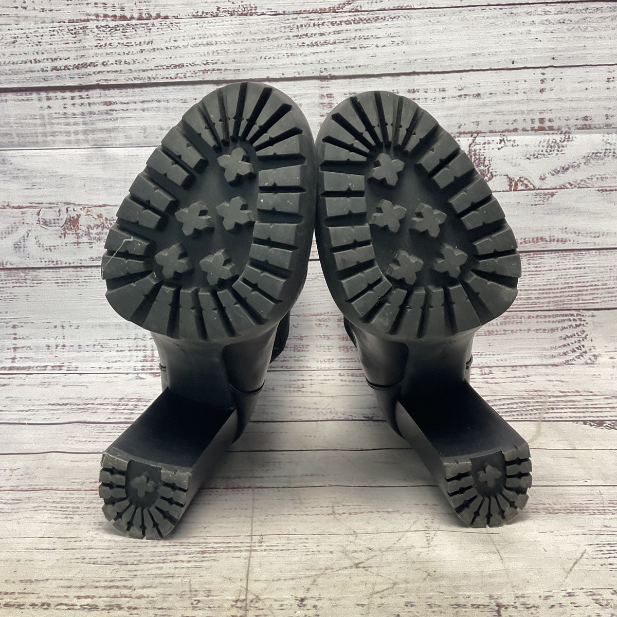 Veronica Beard Black Leather Suede Bootie Boot Heel Women Size 6