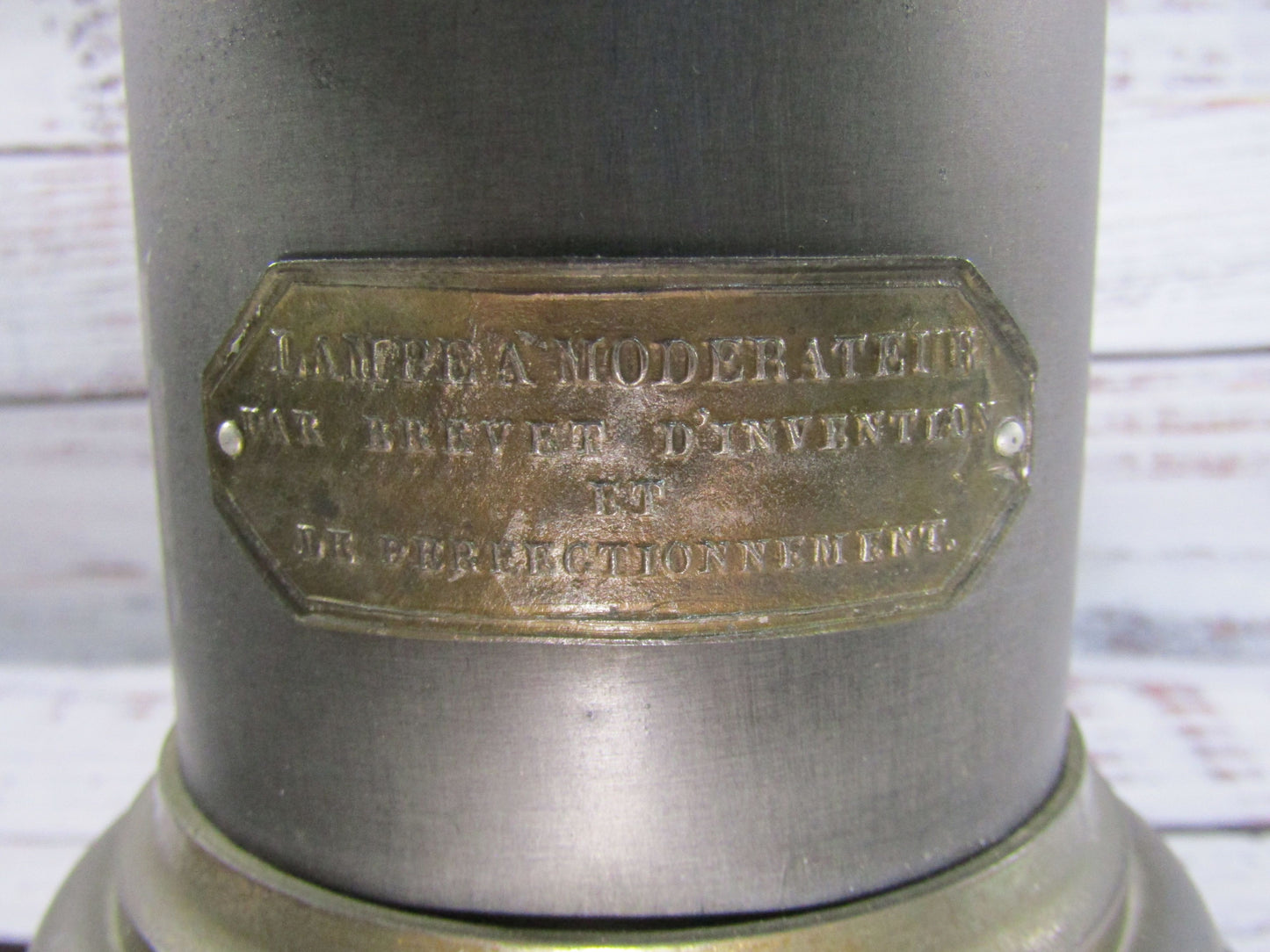 Lampe A Moderateur Par Brevet D'Invention Et de Perfectionnement Lamp