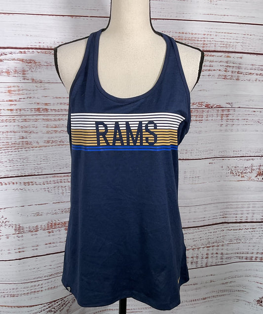 Nike NFL Rams Touch Performance Tank Top Navy L