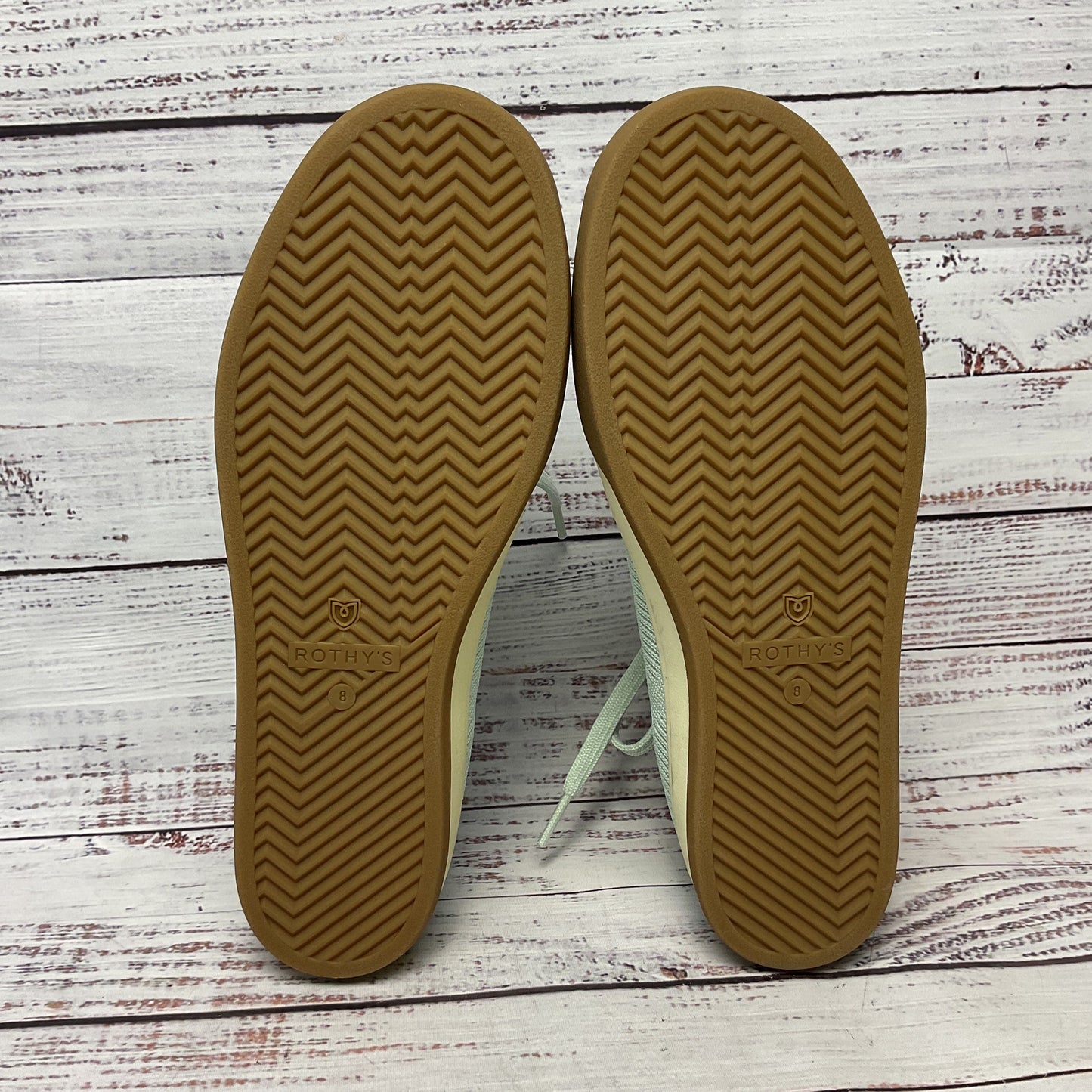 Rothy's Mint Green Sneaker Casual Shoe Sneaker Women Size 8