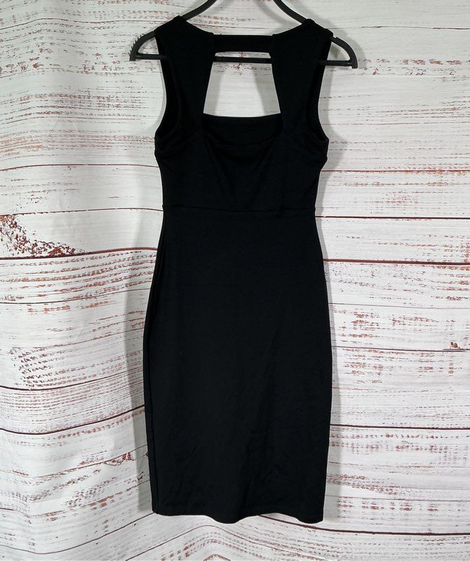 Women's Susana Monaco Black Fitted Dress Size XS