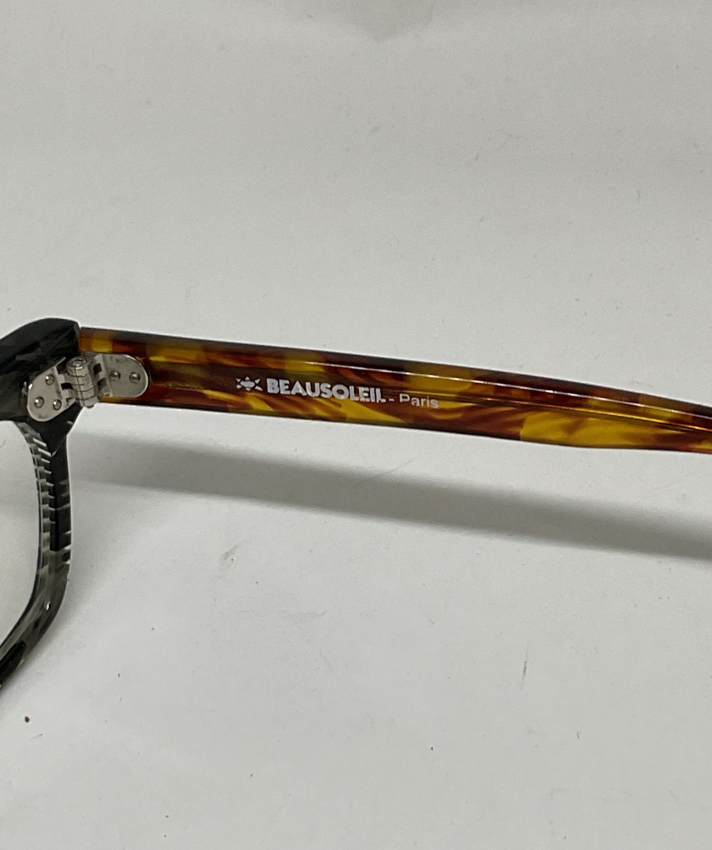 BEAUSOLEIL 254-441 Brown Eyeglasses Frames Only - Size 135 France