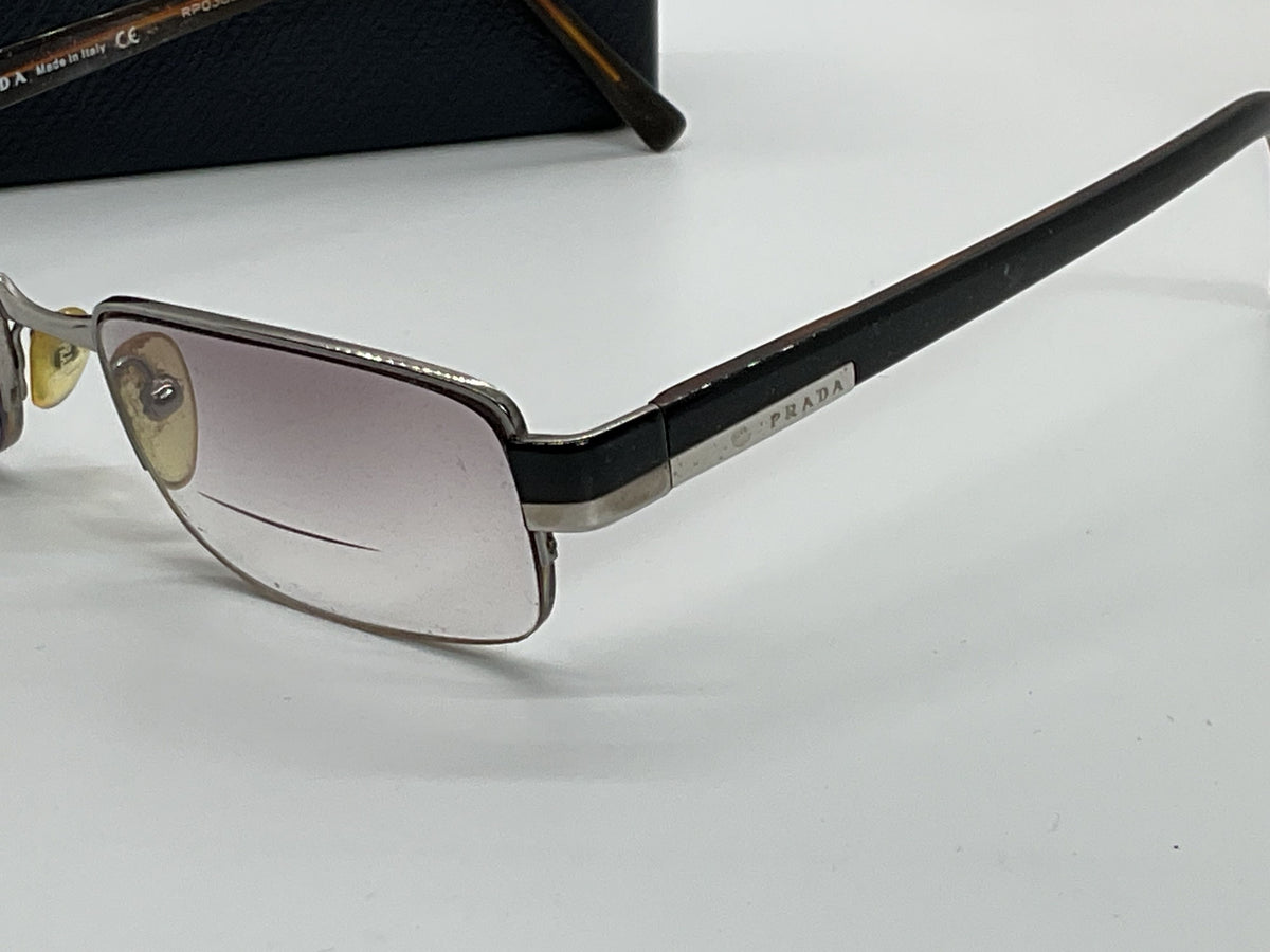 PRADA VPR601 Brown Tortoise Eyeglasses- 51[ ]18 135 (FRAMES ONLY)