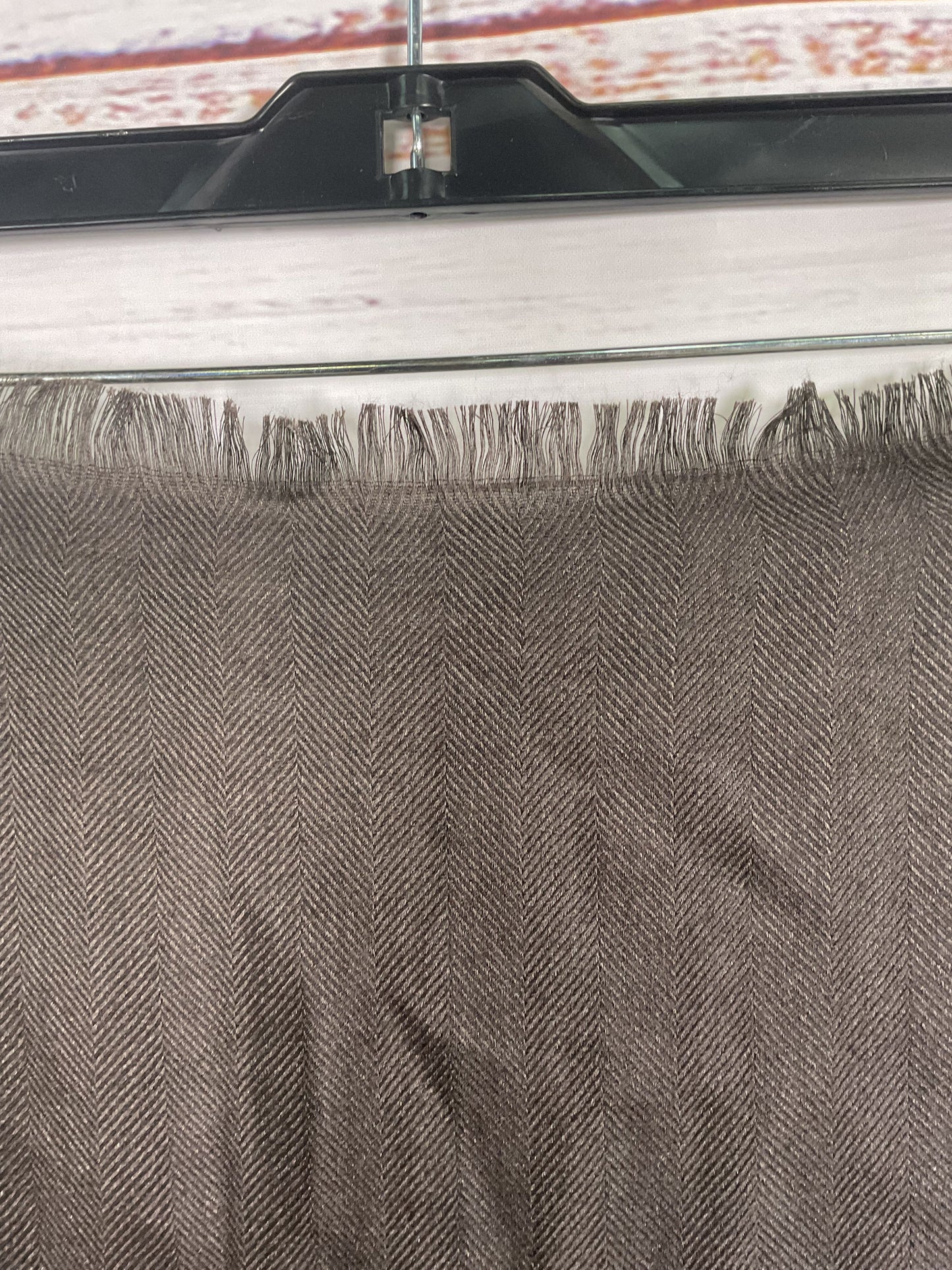 Ermenegildo Zegna Brown Striped Scarf - Size 30 x 80"