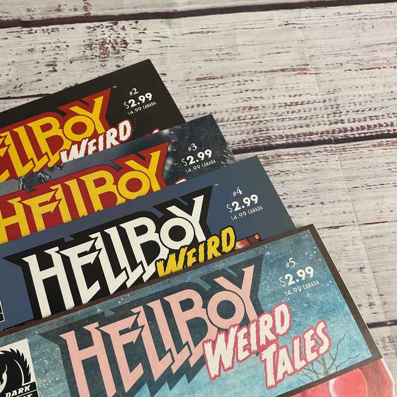 Hellboy Weird Tales #2-5 Mike Mignola Dark Horse Comic Lot 2003