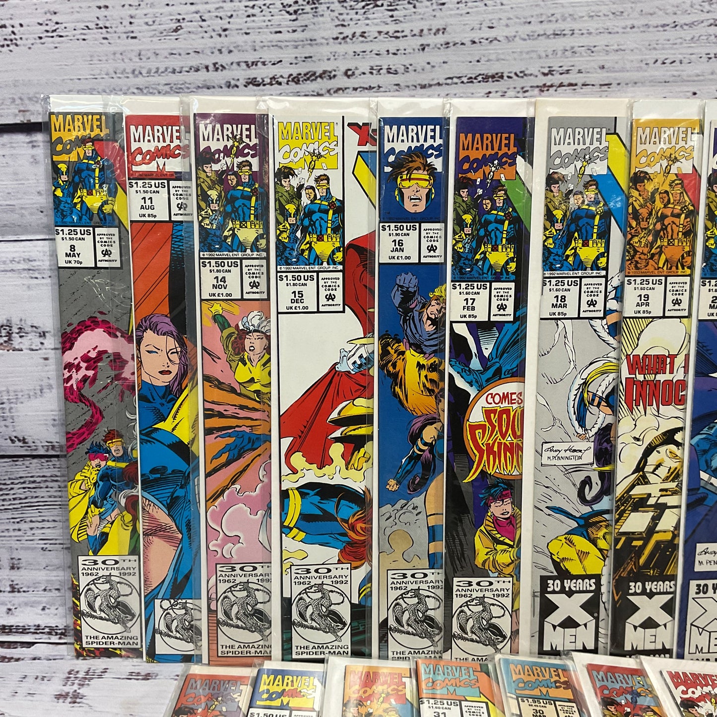 X-Men Marvel 8 34 Comic Book Lot Of 21 Issues