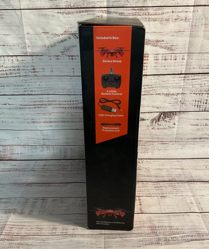 NEW Zeraxa Camera Drone Indoor/Outdoor Radioshack Red