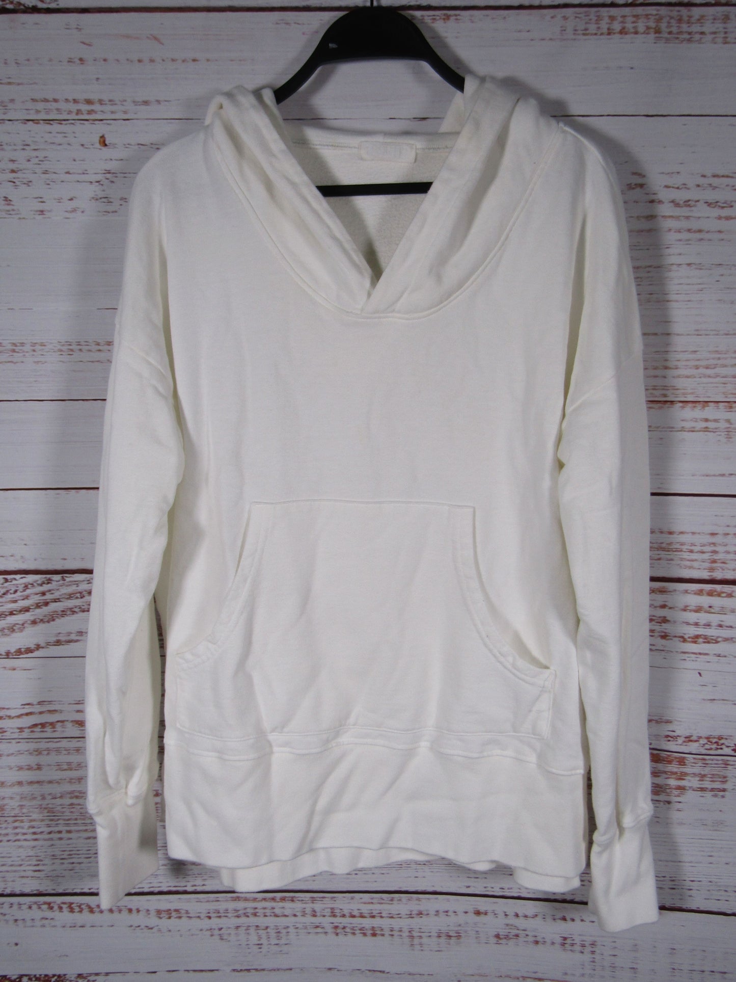 CP Shades Women's White Pullover Hoodie Sweater Size XS Made in The U.S.A.