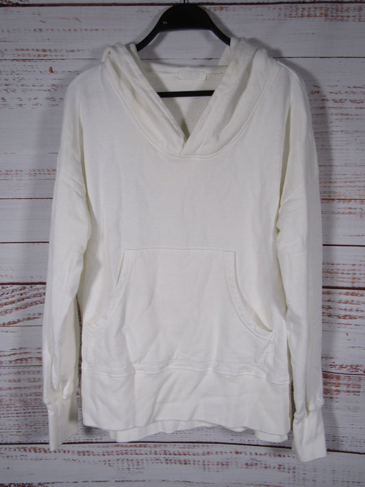 CP Shades Women's White Pullover Hoodie Sweater Size XS Made in The U.S.A.