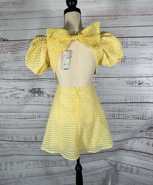 NWT Women's Dream Sister Jane /Urban Outfitters Yellow Dress Size S