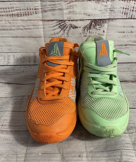 Nike JA 1 'Mismatched' Men's-FQ4796-800 Size 9 Green & Mandarin