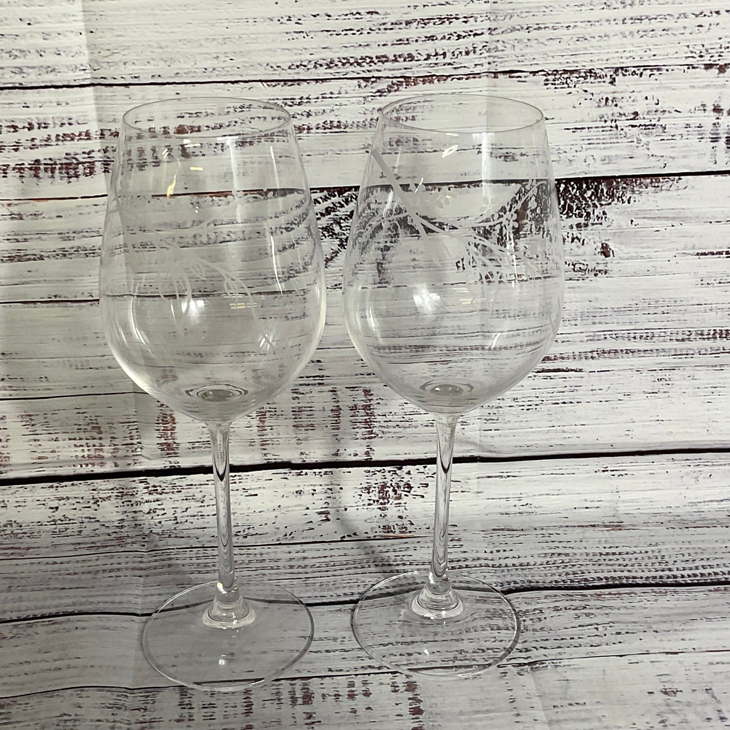 Set of 2 LENOX Wine Glasses- 9.75"