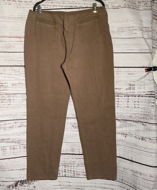 NWT Women's Christopher Esber Brown Pants Size 14