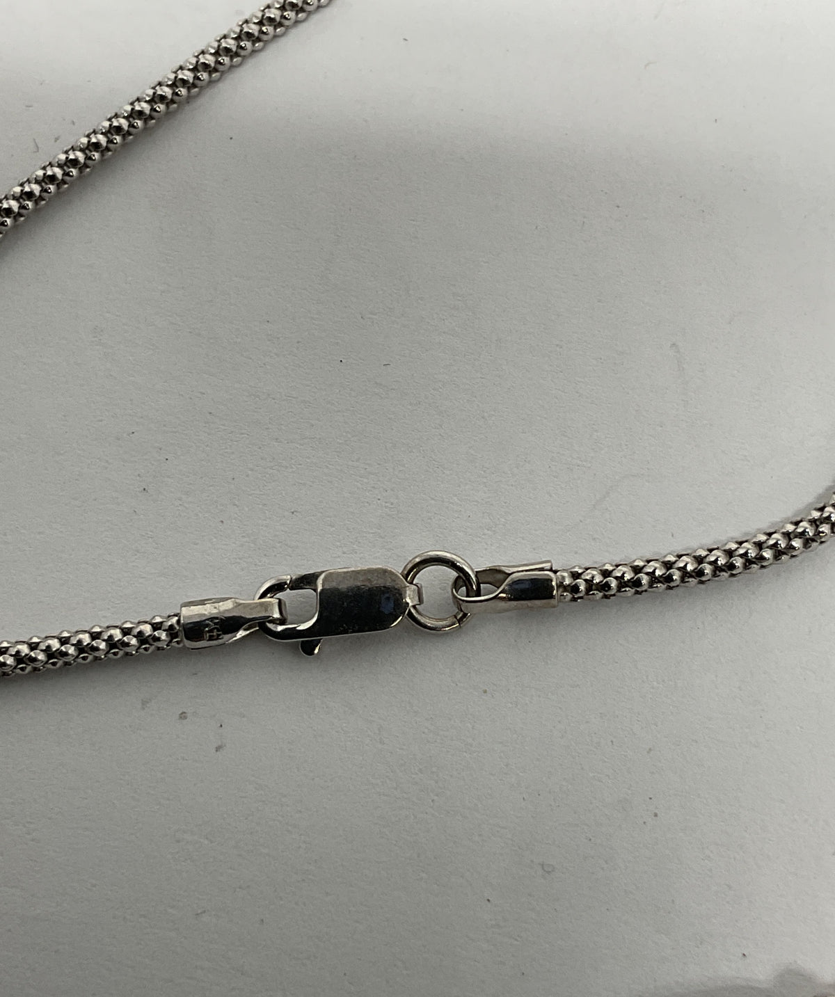 SAK Italy 14K White Gold Necklace with Two Cultured Pearls