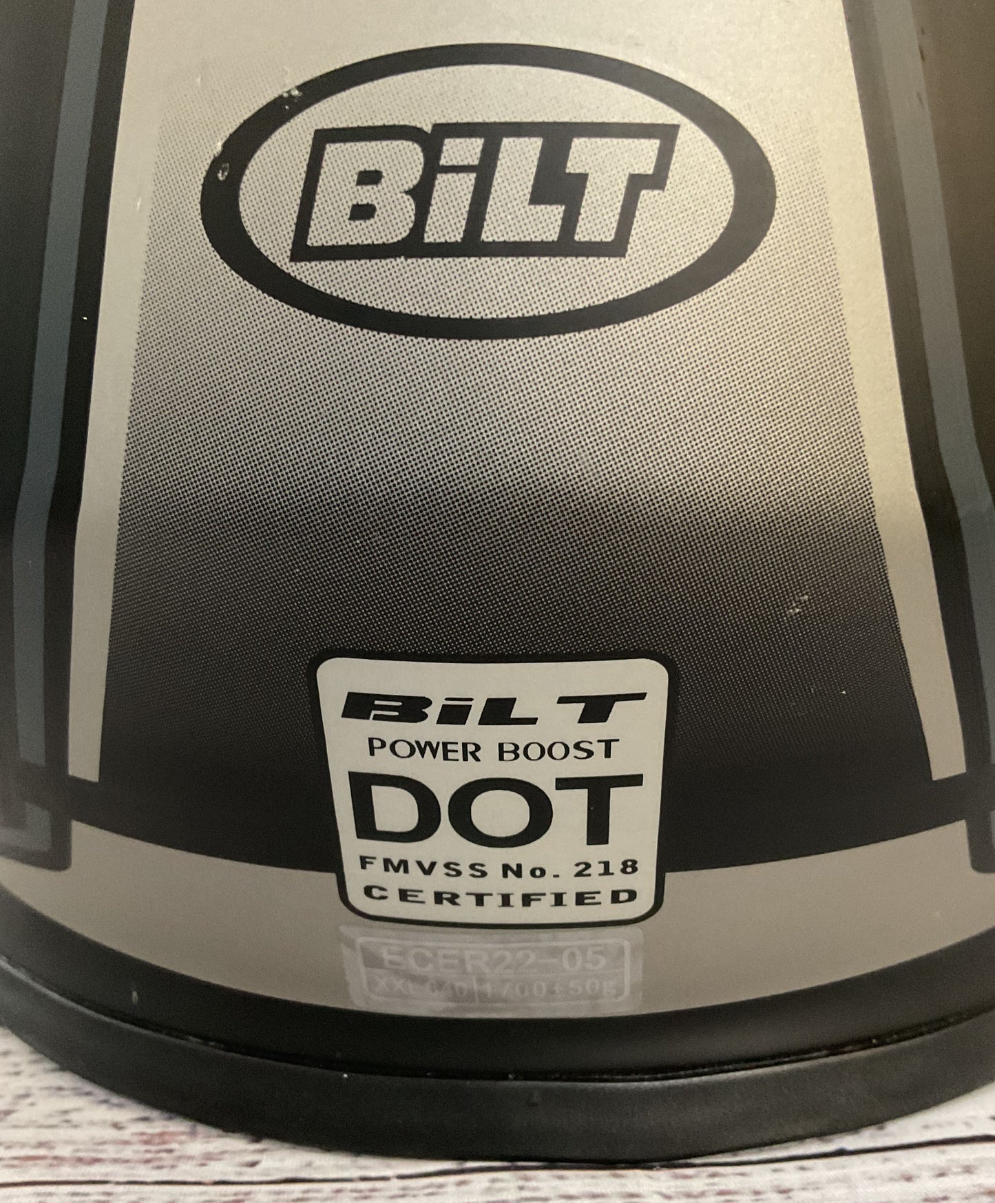 Bilt Power Boost Full Face Motorcycle Helmet Size XXL