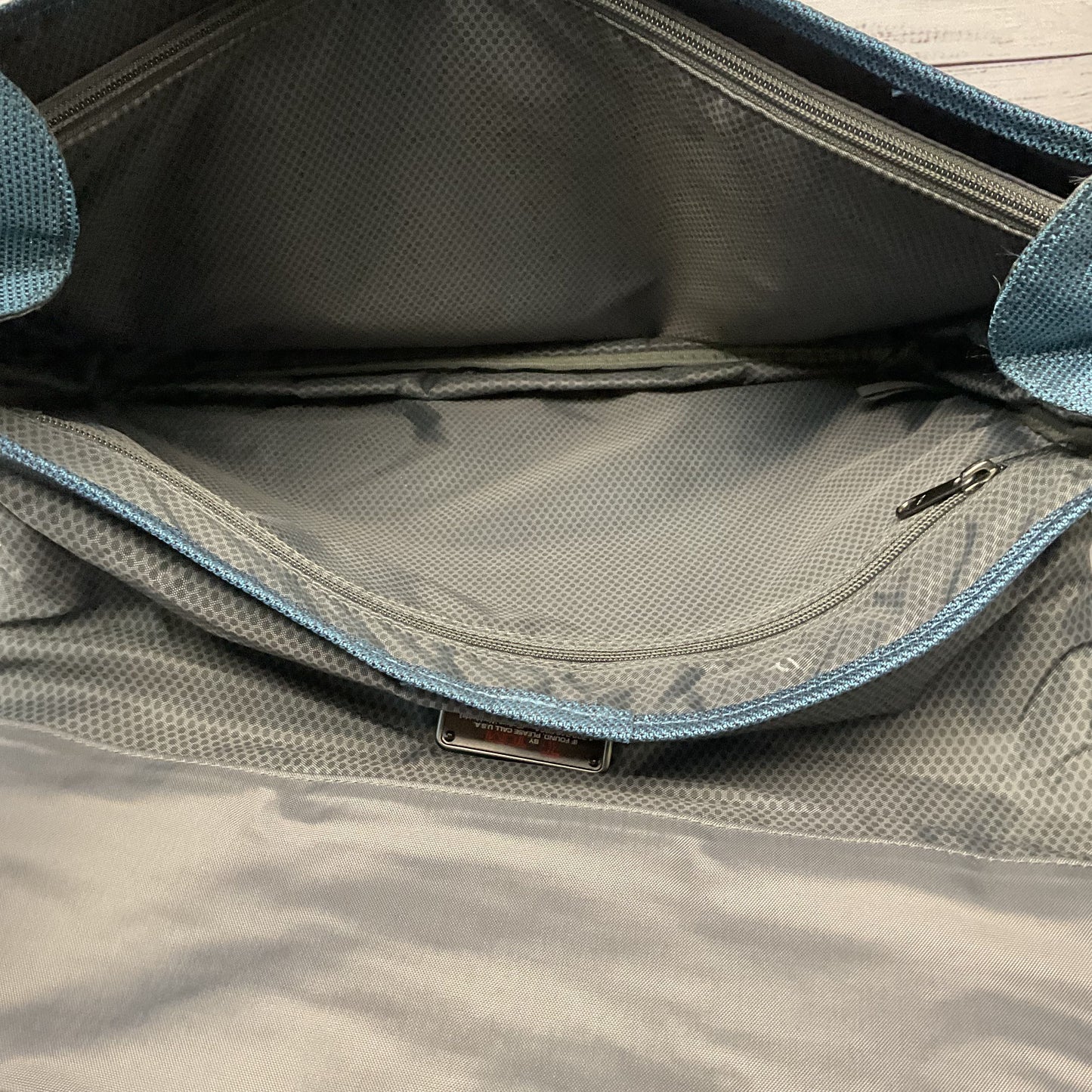 TUMI T-Tech 55080CD Blue Nylon Laptop Case