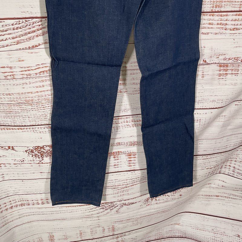 Vintage 80s Deadstock Wrangler Middleweight 12.25 oz Straight Leg Jeans 31x34