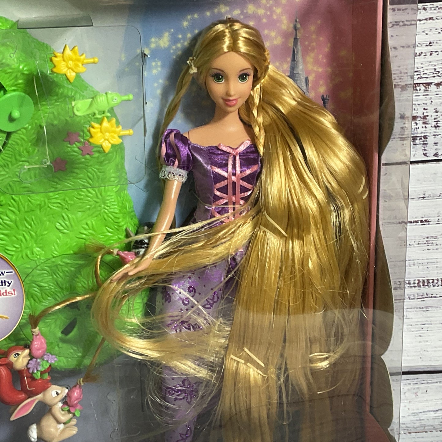 NOB Mattel Rapunzel Braiding Friends Hair Braider