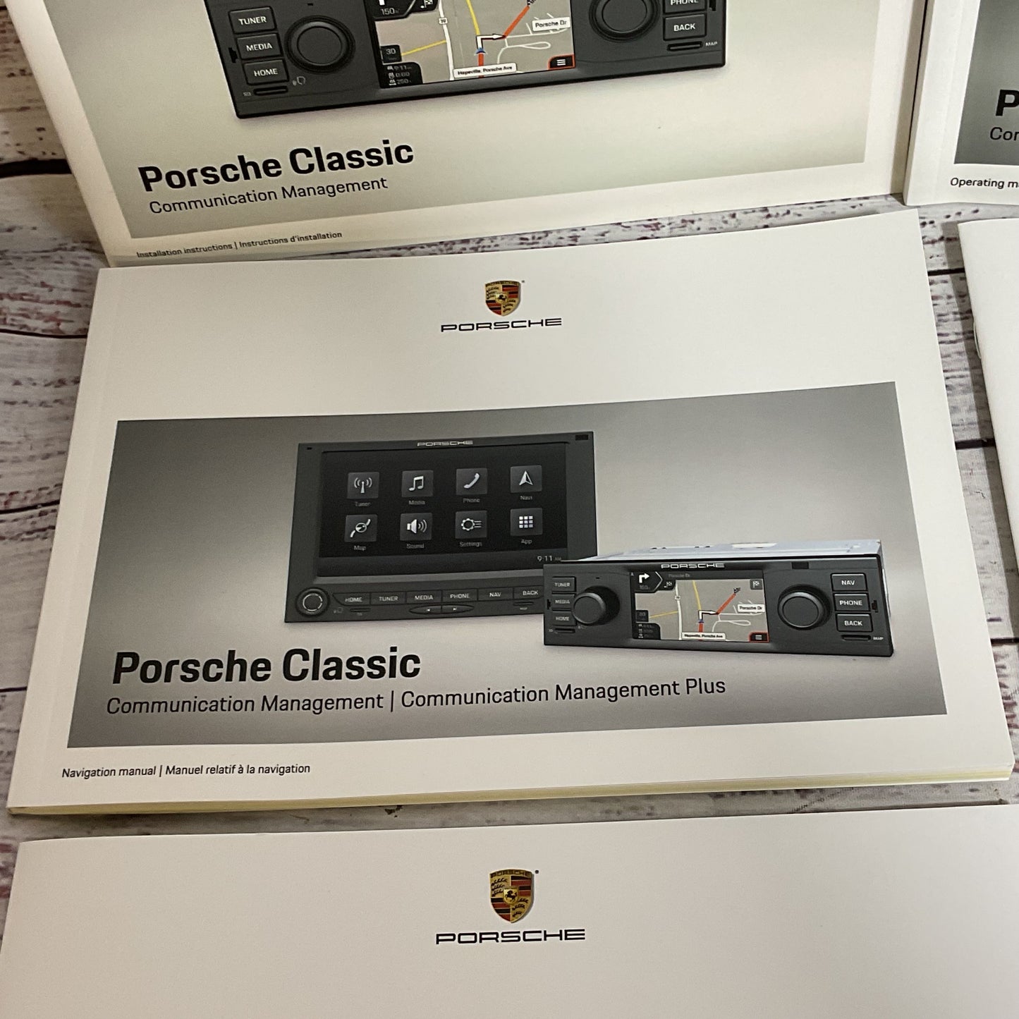PORSCHE PCCM Porsche Classic Communication Management System Manuals