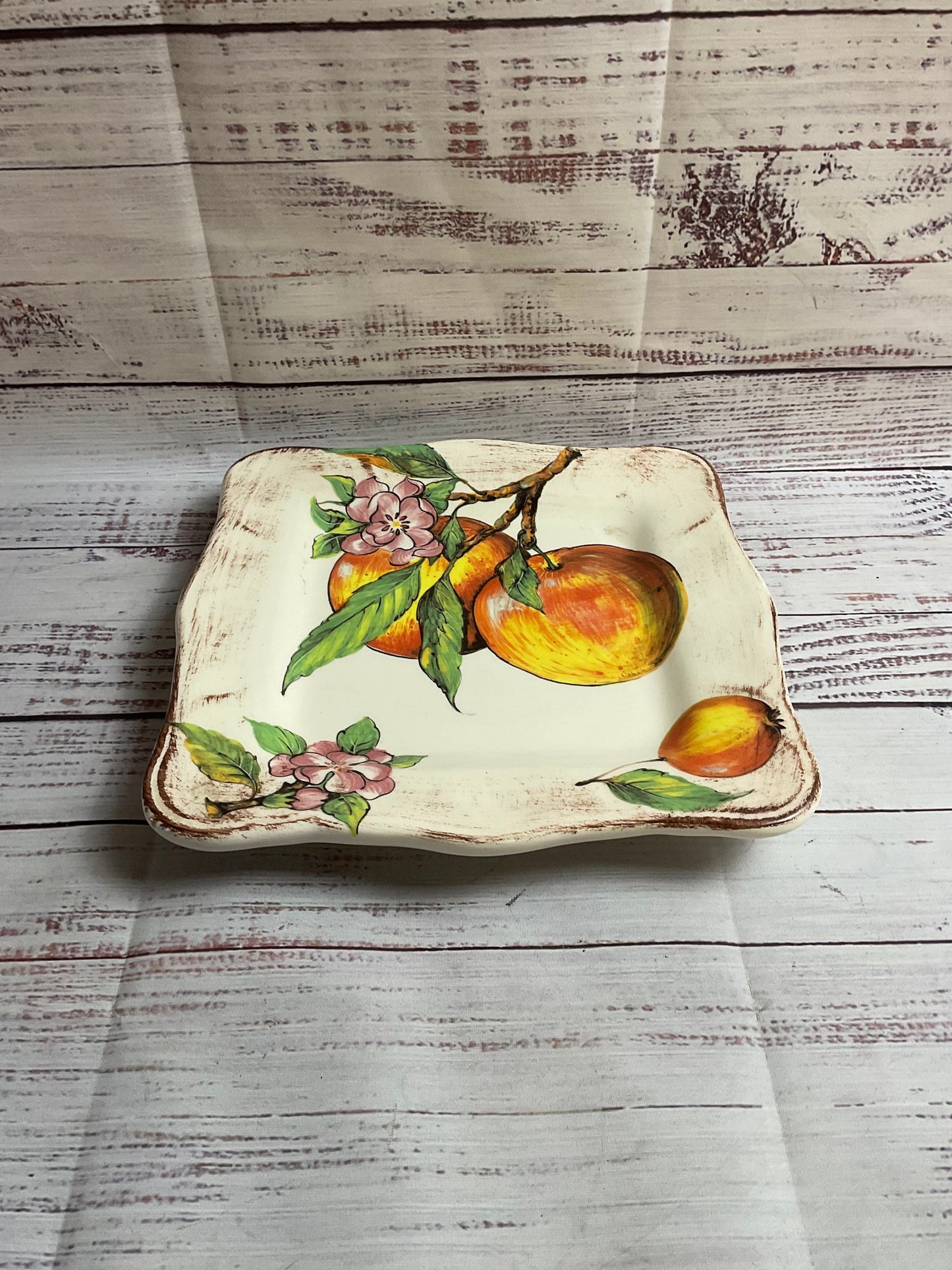 Sur La Table Square Apple Plate