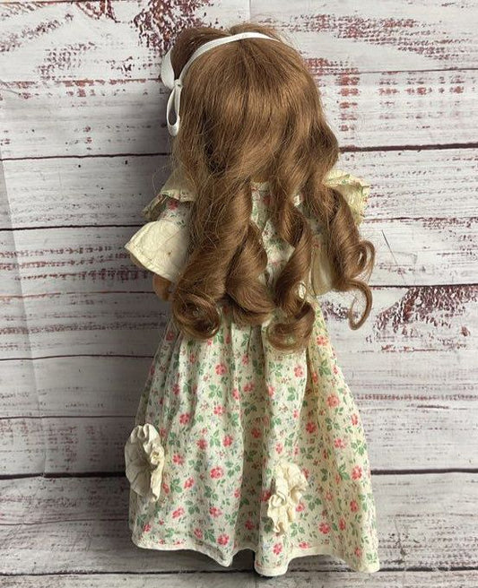 Vintage 14" German 897 Numbered Bisque-Head Doll