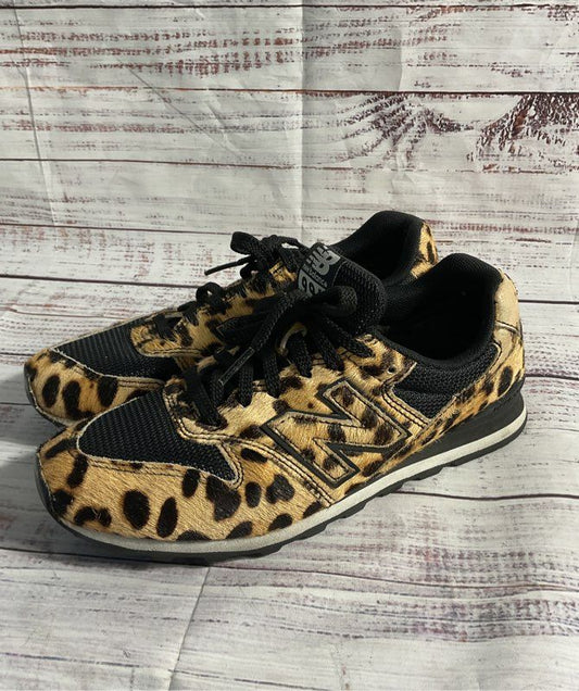 J Crew Edition Size 6.5 - New Balance 996 Low Leopard Pony Hair Sneakers