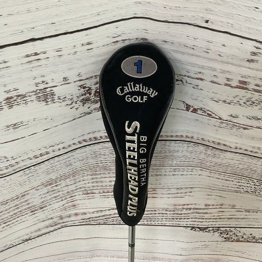 Callaway Big Bertha Steelhead Plus 10 Degree RH Driver w/ Leather Cover