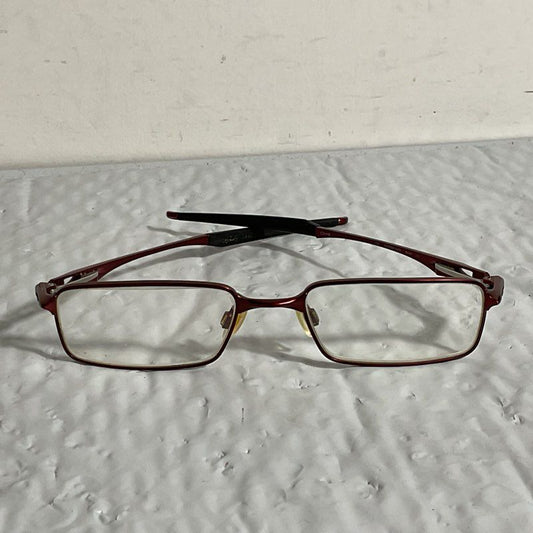 OAKLEY Mono Shock OX3098-0450 Brick Red Rectangle Eyeglasses FRAMES- 50[ ]18 137