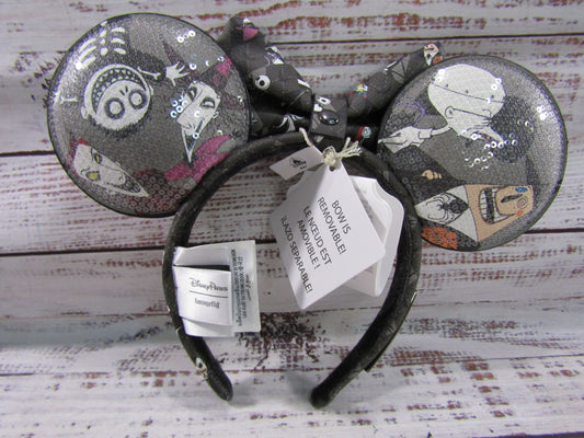 Loungefly x Disney The Nightmare Before Christmas Sequin Jack Sally Headband