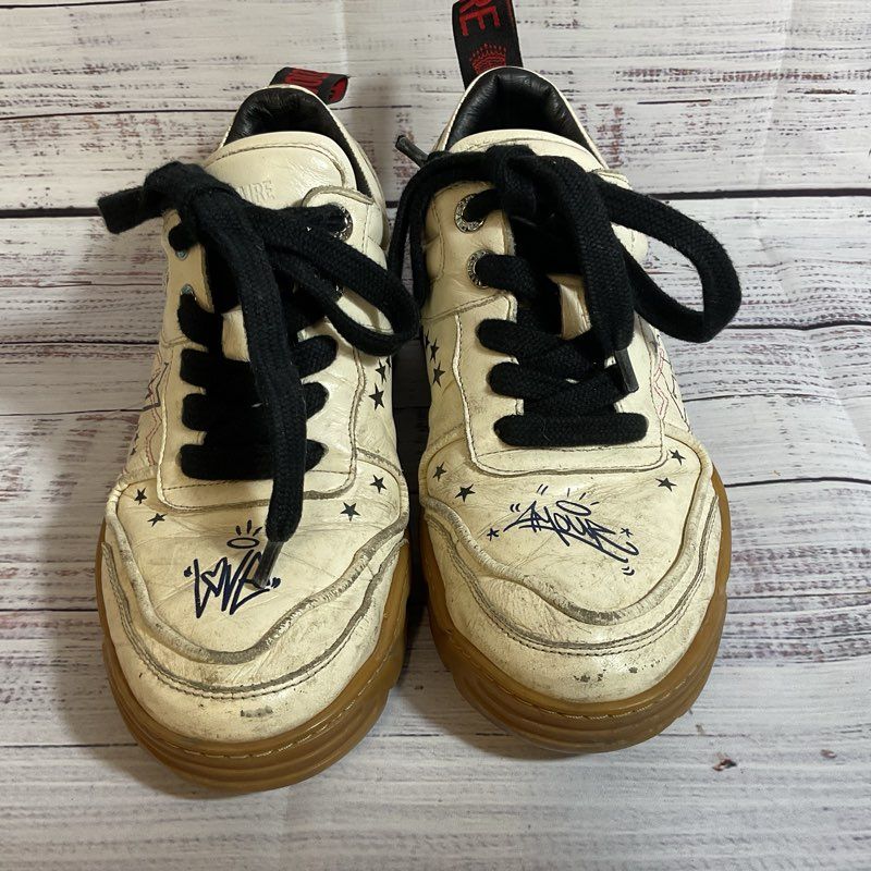 ZADIG & VOLTAIRE Blaze Crush Women's White Sneakers- SZ 38