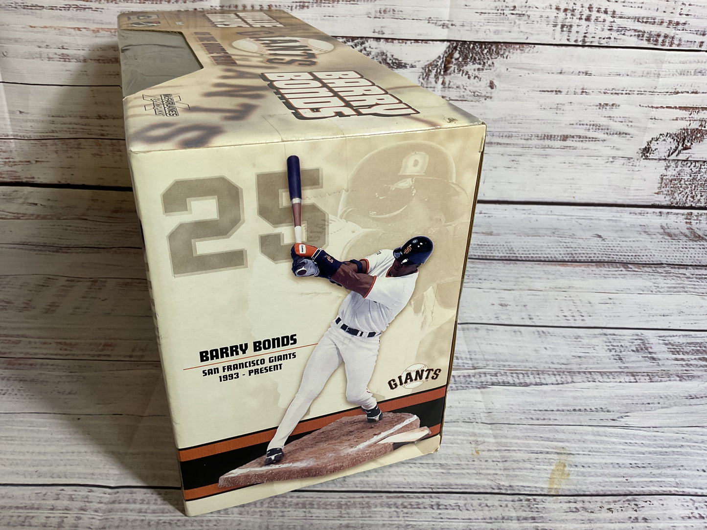 NEW McFARLANE TOYS Giants Of The Home Run Willie Mays "660" Barry Bonds 2-Pack
