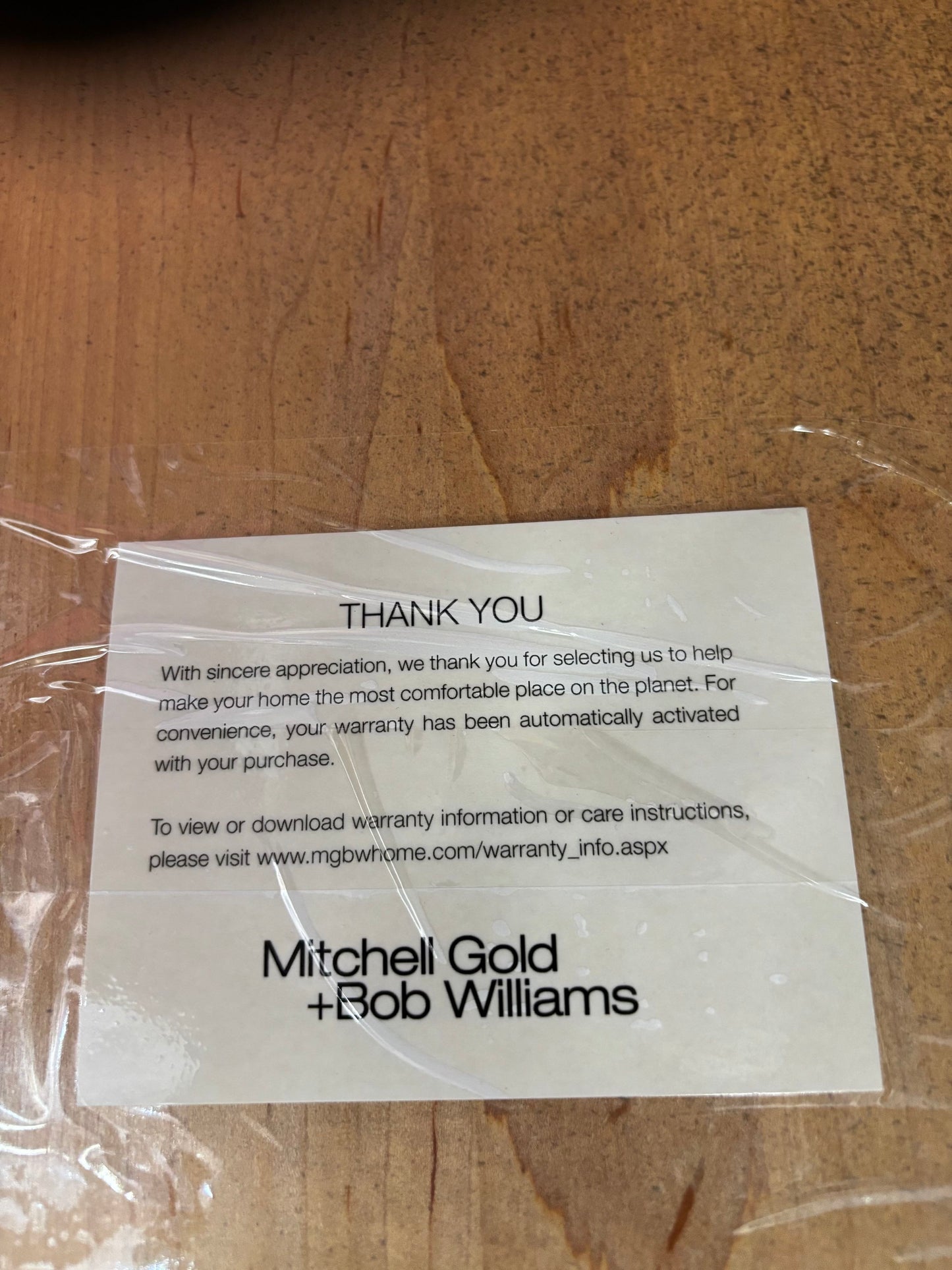 MITCHELL GOLD + BOB WILLIAMS Coffee Table- 72" X 36" X 14" (LOCAL PICKUP 90025)