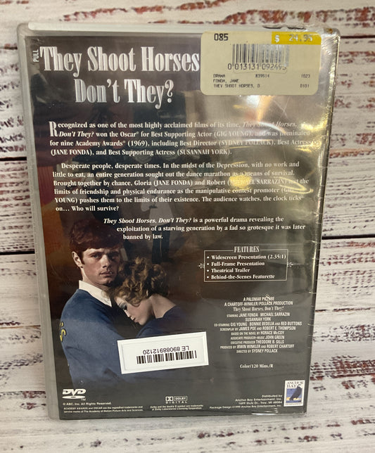 They Don't Shoot Horses, Don't They (1969, DVD)